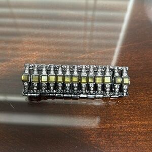 EUC Vintage Ann Taylor Elegant Silver Stretchable Bracelet